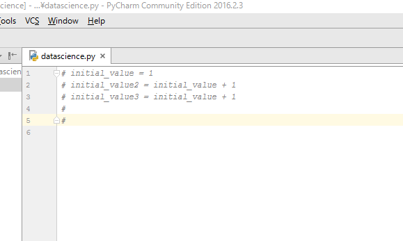 Pycharm の便利な使い方 Python でデータサイエンス