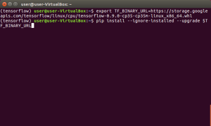 Ubuntu Linux に TensorFlow をインストール – Python でデータサイエンス