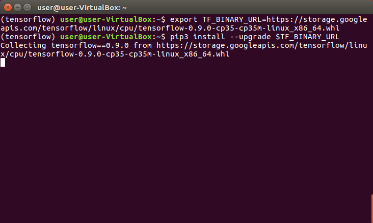 Tensorflow をインストール (Ubuntu) – Virtualenv を利用 – Python で ...